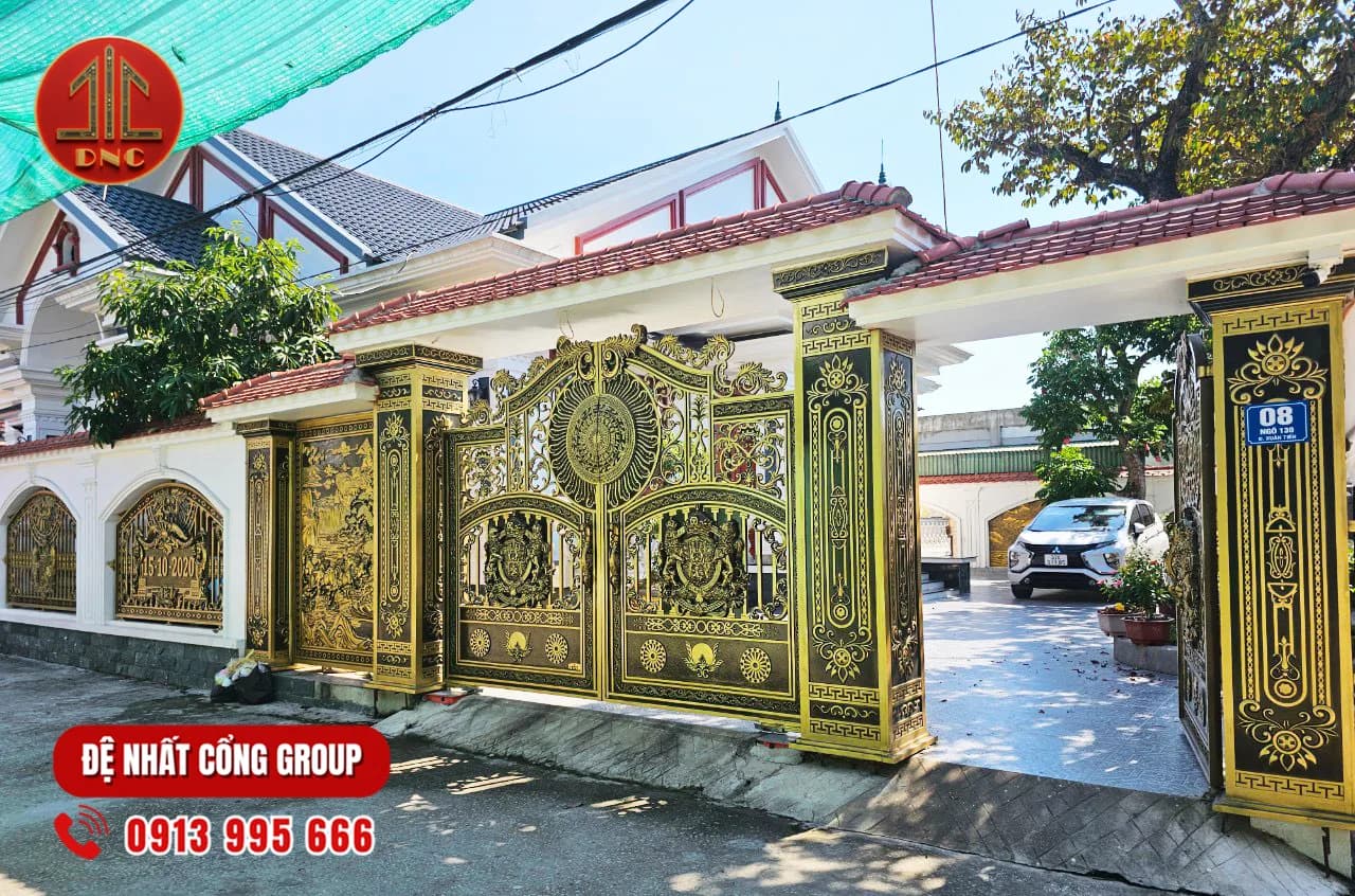 Những Điều Cần Biết Khi Làm Cổng Nhôm Đúc