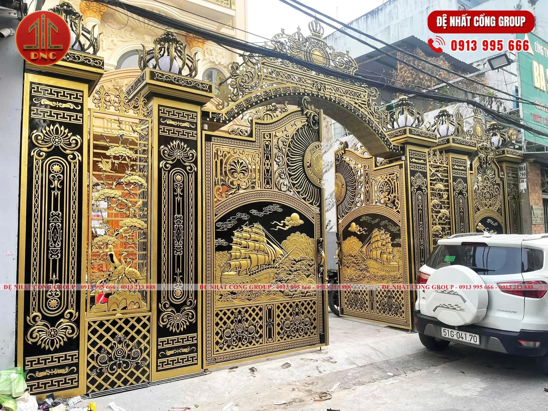 4 Màu Sắc Cổng Nhôm Đúc Đươc Ưa Chuộng