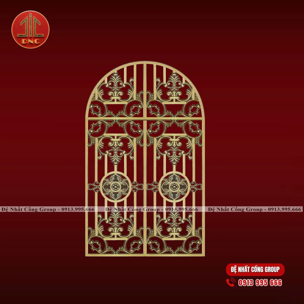 99+ Mẫu Bông Gió Nhôm Đúc Vòm Bán Nguyệt