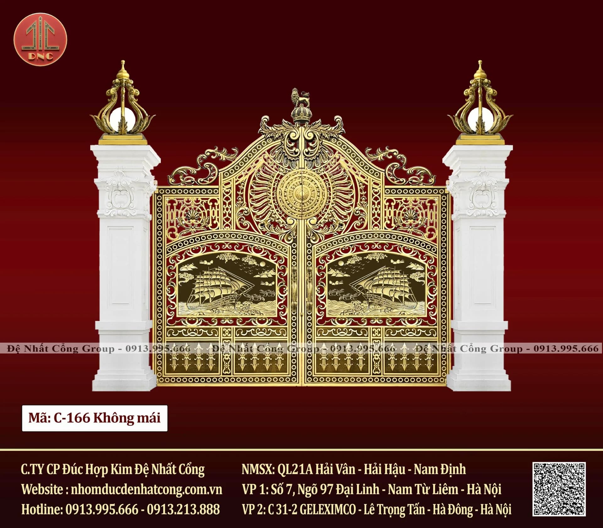 10+ Mẫu Cổng Nhôm Đúc Thuận Buồm Xuôi Gió Mới Nhất