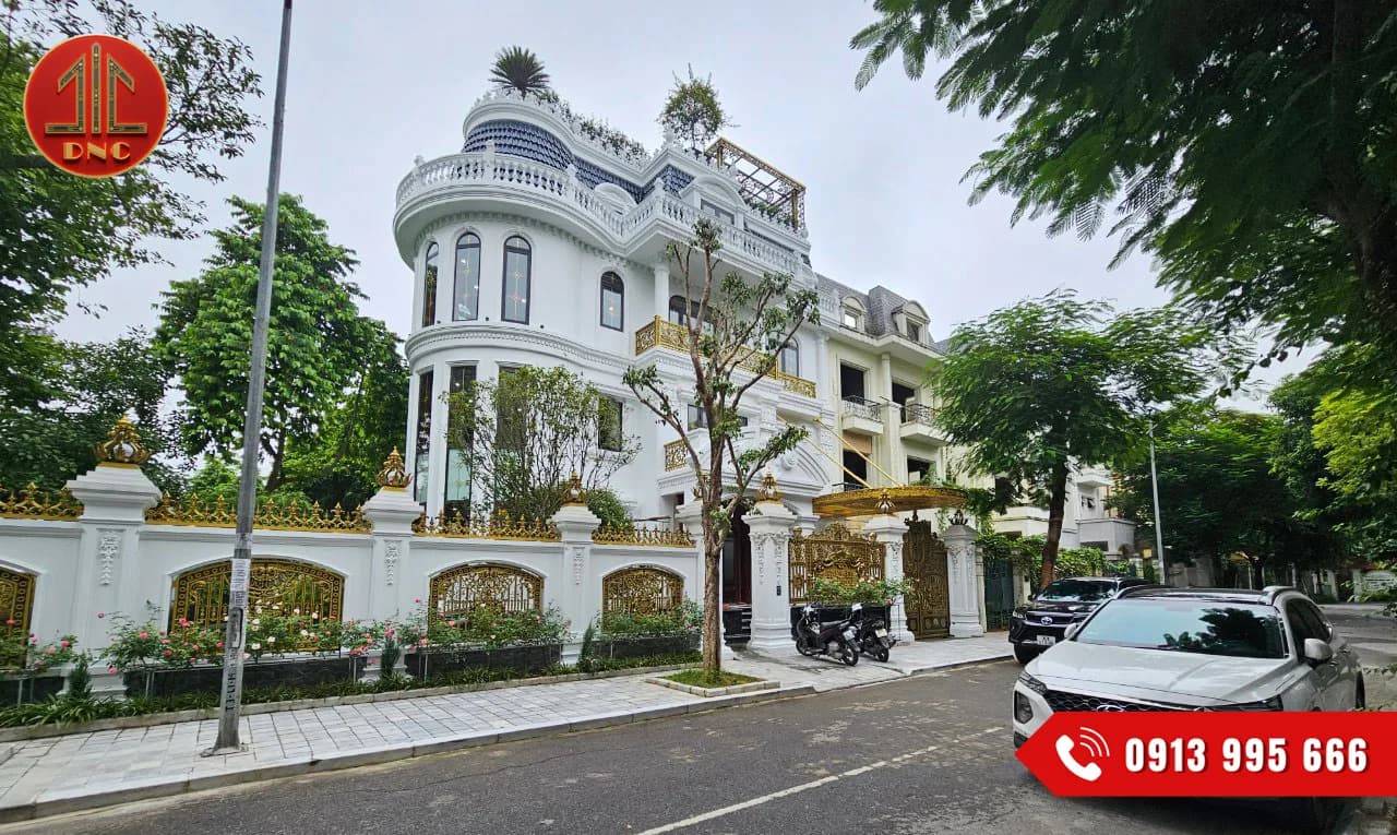 Biệt Thự Văn Anh – Hạng mục: Cổng Nhôm Đúc, Hàng Rào Nhôm Đúc, Giàn nắng nhôm đúc, Lan Can Nhôm Đúc