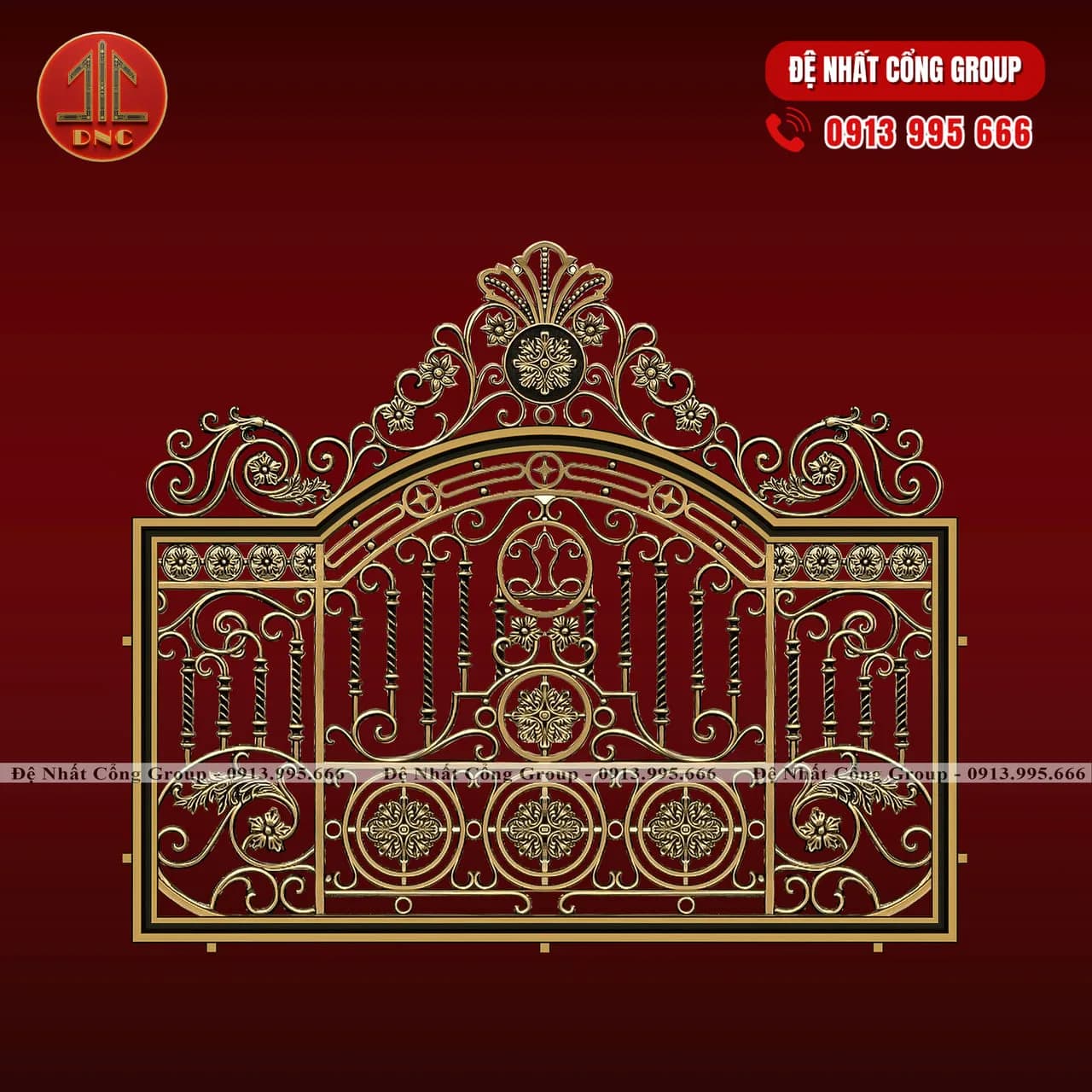 299 Mẫu Hàng Rào Nhôm Đúc Hoa Lá Tây Đẹp Sang Trọng