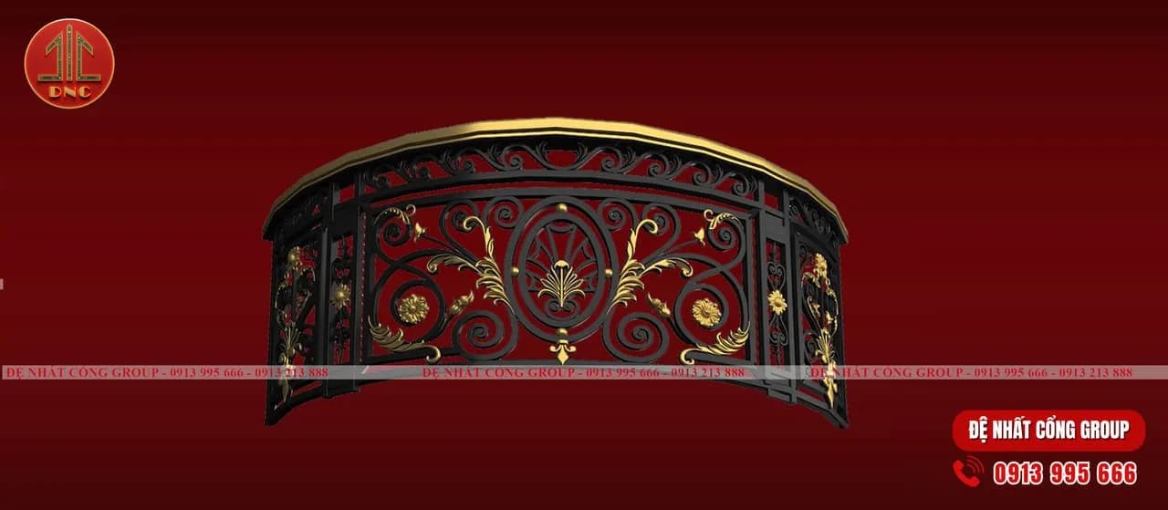 Mẫu Lan Can Nhôm Đúc Cao Cấp Dành Cho Khách Sạn