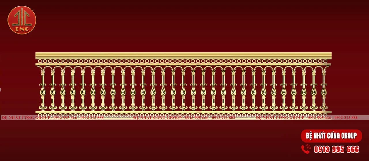 100+ Mẫu Lan Can Nhôm Đúc Mới Nhất