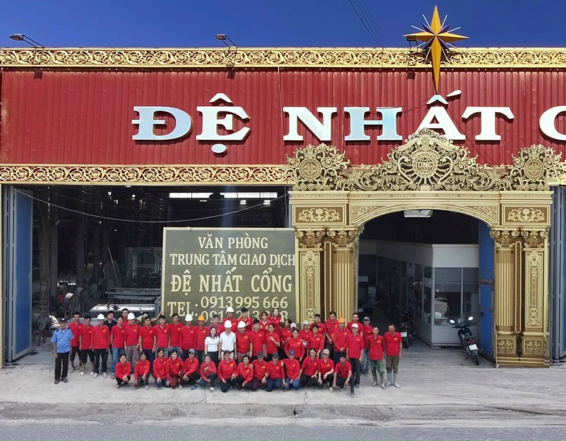 Đệ Nhất Cổng Group – Đơn Vị Sản Xuất và Lắp Đặt Nhôm Đúc Hàng Đầu Tại Nam Định