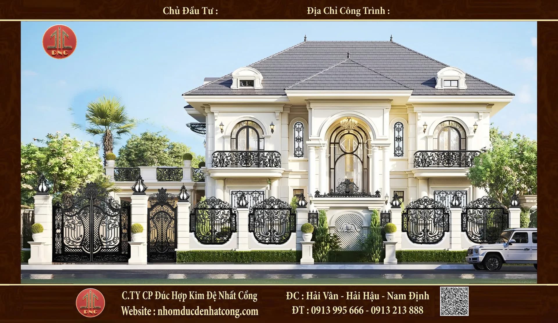 Các Mẫu Cổng và Hàng Rào Nhôm Đúc Mới Nhất Năm 2025