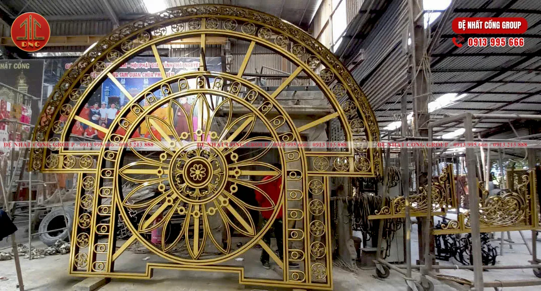 Giàn nắng nhôm đúc mẫu mới nhất