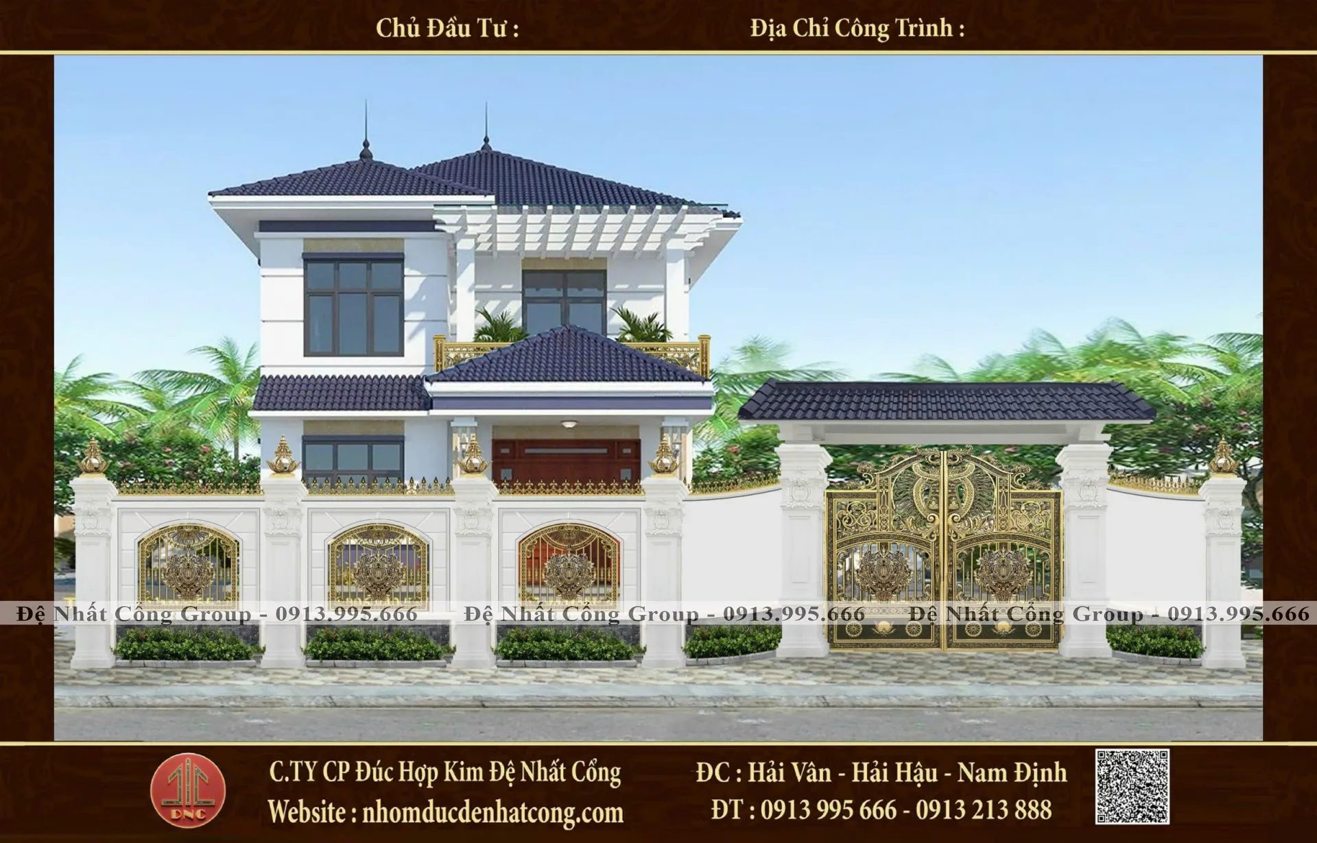 Lợi ích kinh tế dài hạn khi đầu tư cổng nhôm đúc