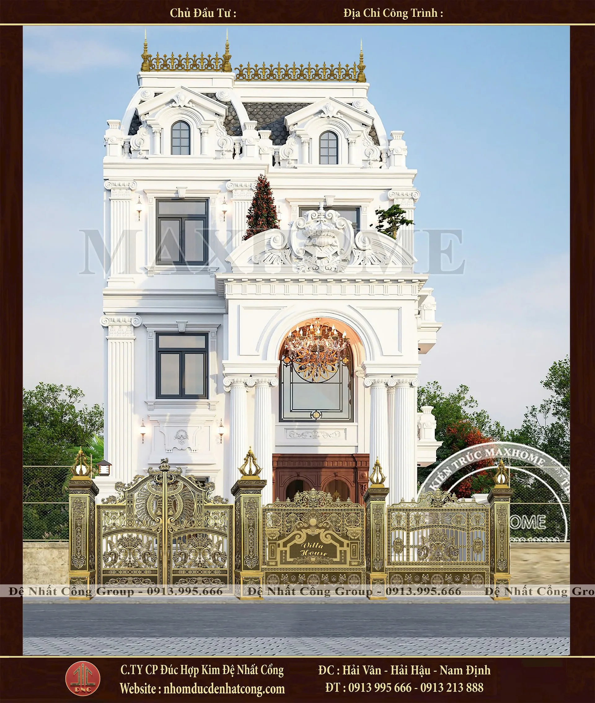 Giá cổng nhôm đúc – Chất lượng đi đôi với giá trị